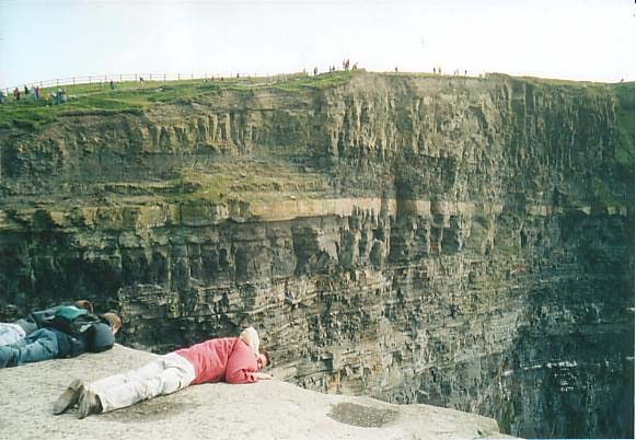 impavido sulle cliffs of moher