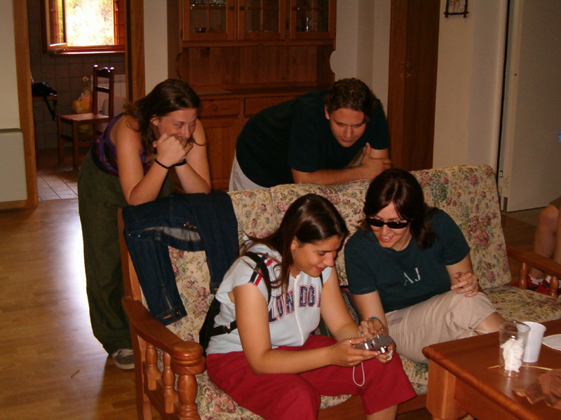 Annalisa, Matteo, Ele, Betta